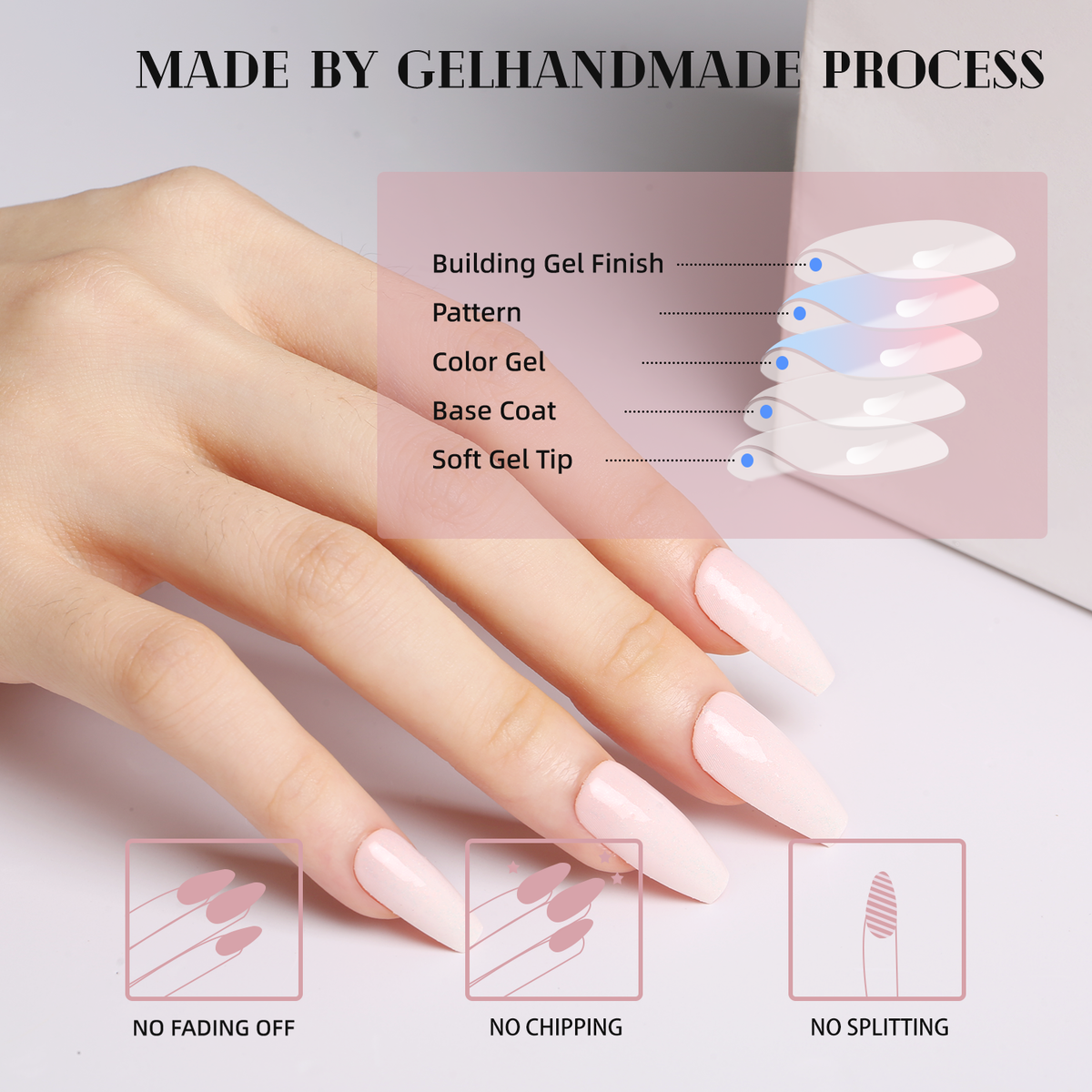 Winter Frost Press-On Nails - 28PCS