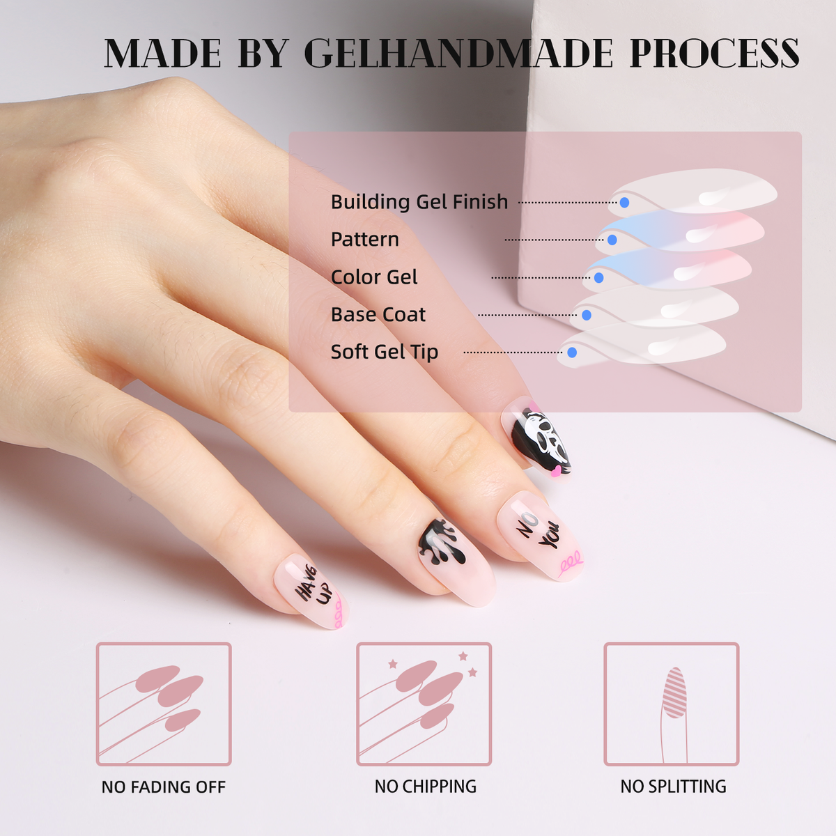 Cheeky Charm Press-On Nails - 28PCS