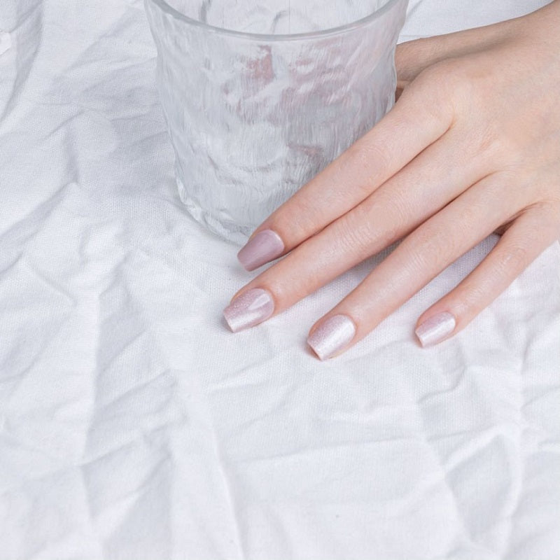 Natural Elegance Clear Press-On Nails - 30PCS